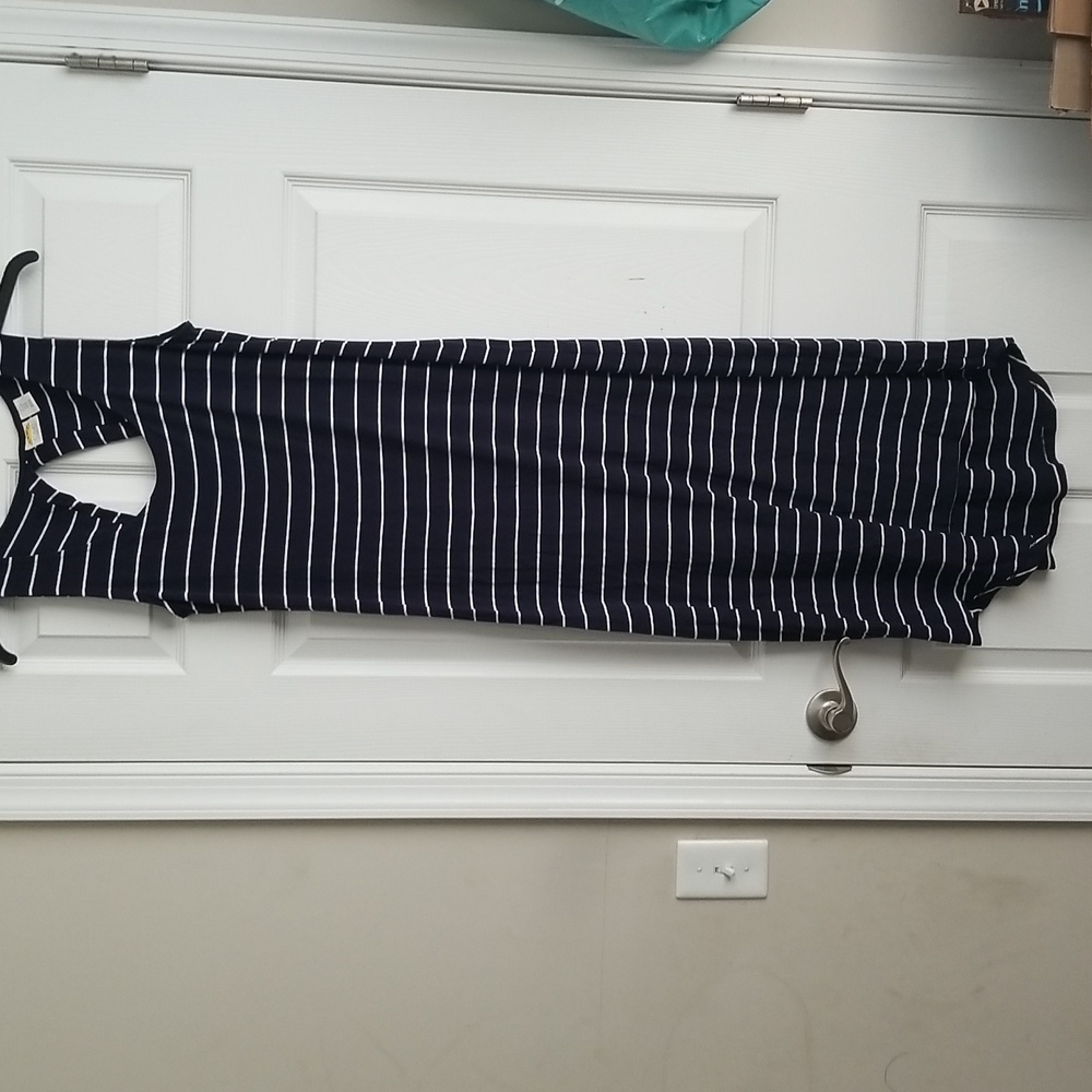 C&C California Stripe Sleeveless Dress